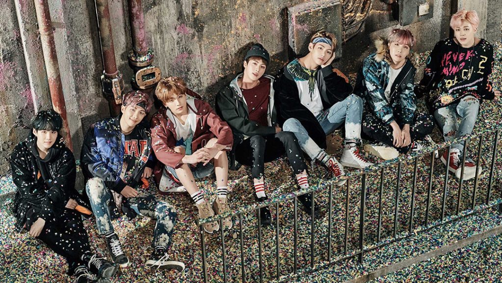 BTS Dynamite in space